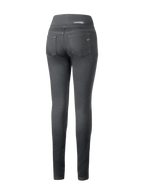 Alpinestars Shuri Women Leggings Summer, sort, set bagfra af slim-fit motorcykel-leggings, med høj talje, to baglommer og diskret Alpinestars-branding på lommen og i taljen