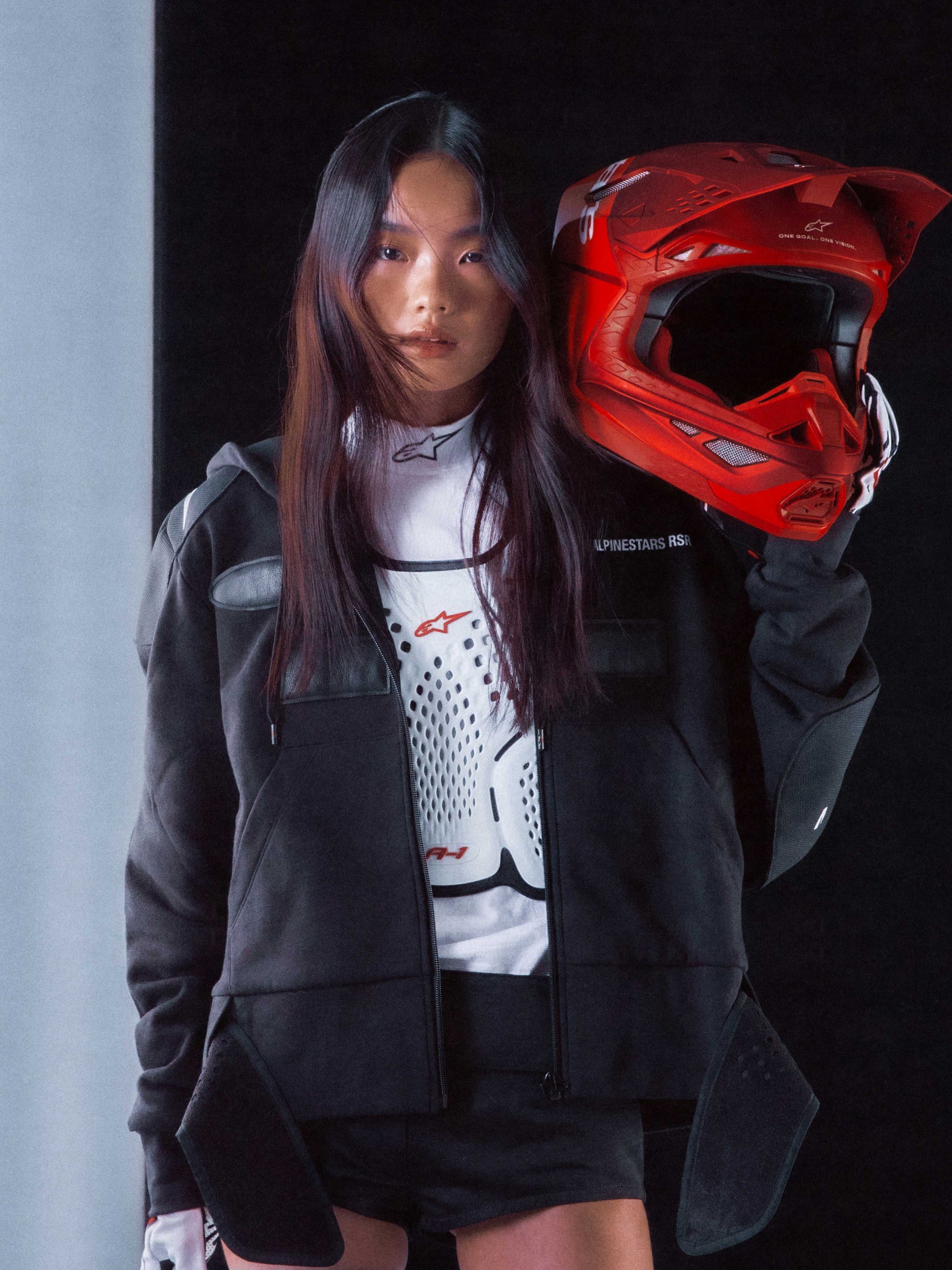 RSRV Braced Hættetrøje