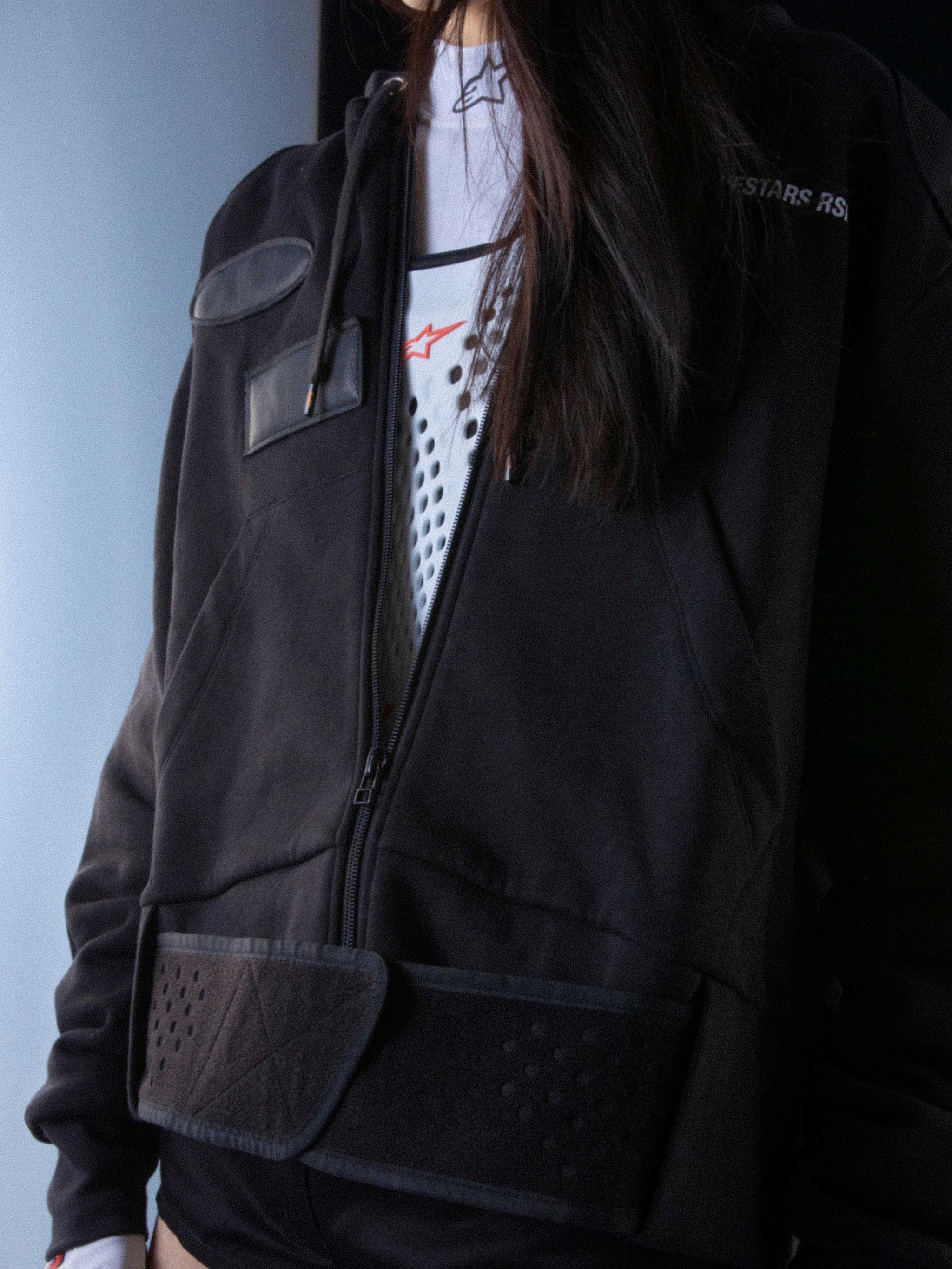 RSRV Braced Hættetrøje