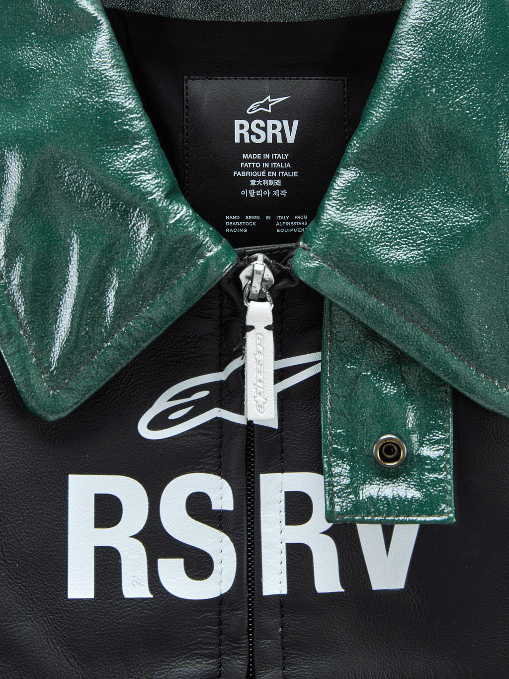 RSRV ALLOY Læder Jakke