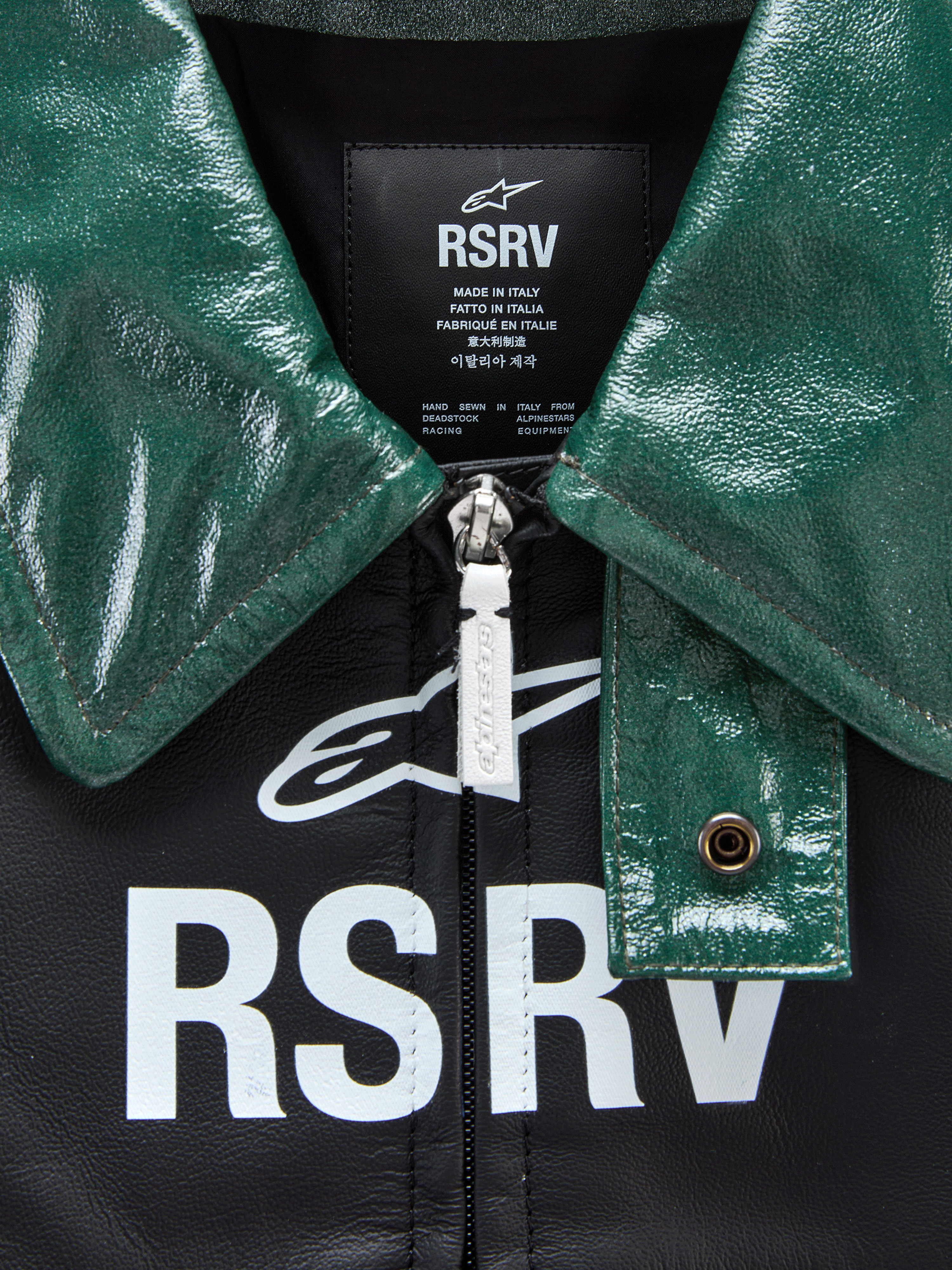 RSRV ALLOY Læder Jakke