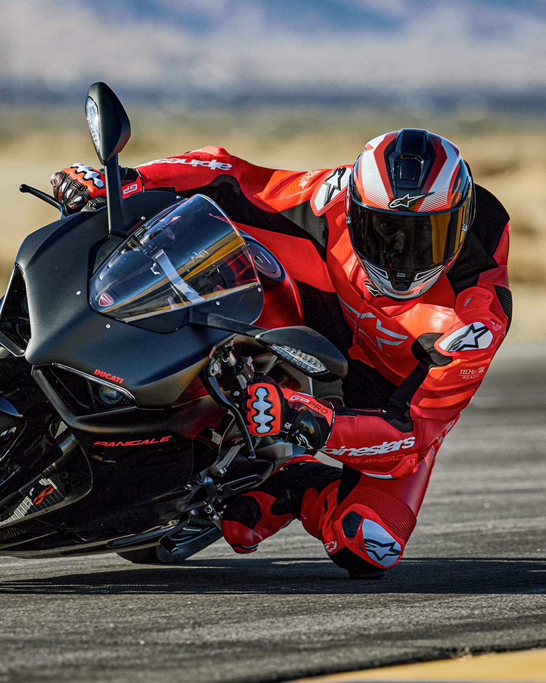 GP Plus V4 Sprint - Black Motorcycle Suit | Alpinestars®