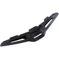 Alpinestars Supertech åndedrætsafbøjning, tilbehør til motorcykelhjelm, sort, præcisionsstøbt plast med et kantet design og symmetriske ventilationsåbninger, mat finish, kompatibel med S-M10 og S-M8 hjelme